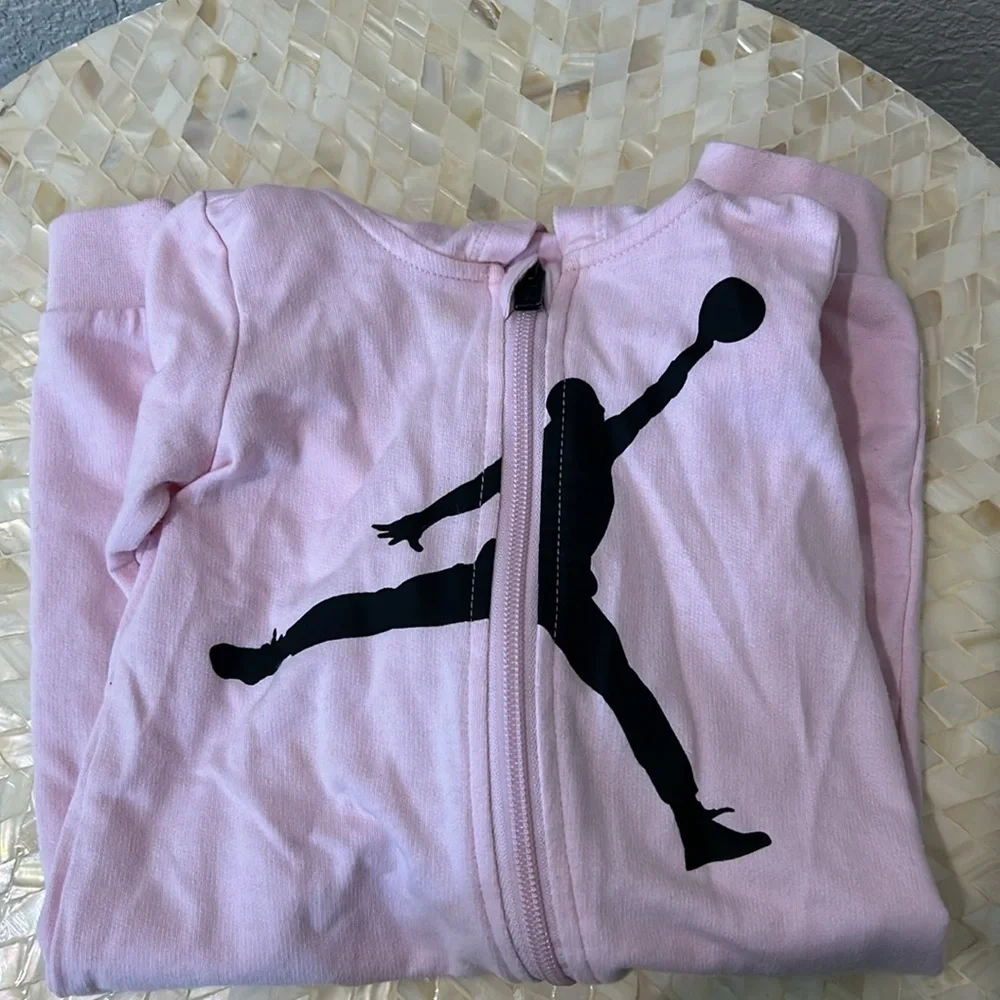 Jordan one piece hoodie Baby